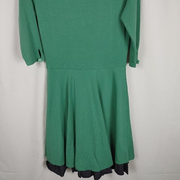 Matilda Jane Joanna Gaines Women's Green Pasture Dress Size Small.Armpit to arm - Picture 5 of 11
